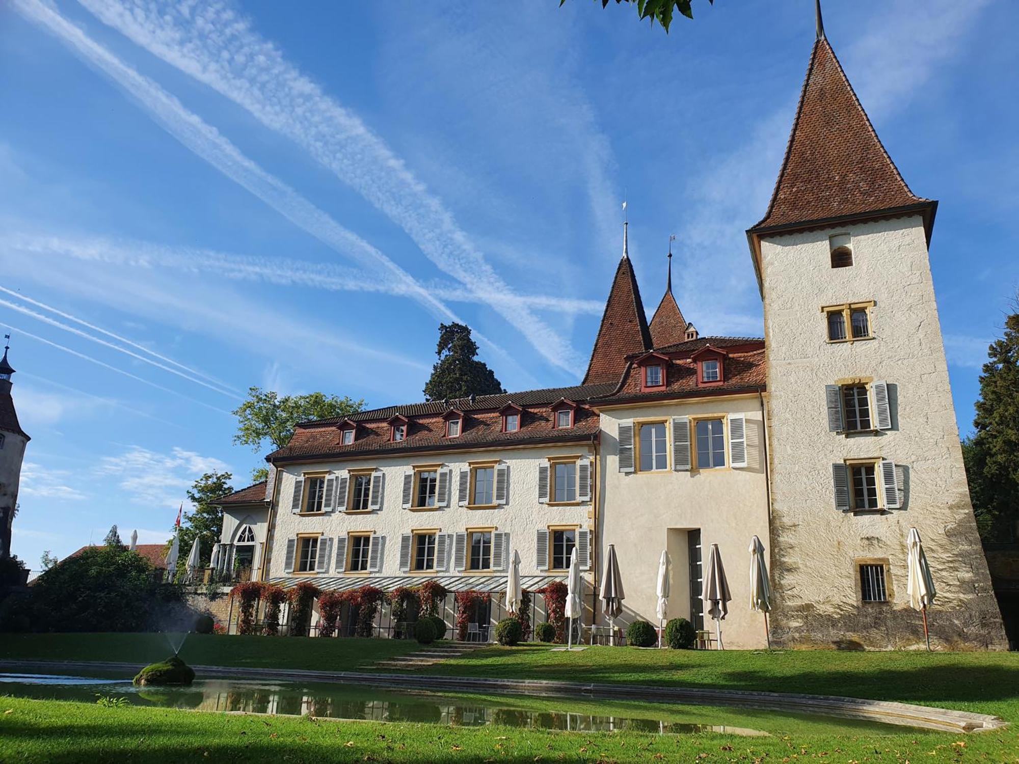 Schloss Muenchenwiler Murten Kültér fotó